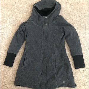 NWOT The North Face Dionne long fleece jacket